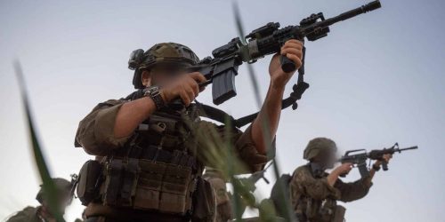 הכוחות בעזה   צילום: דו"צ