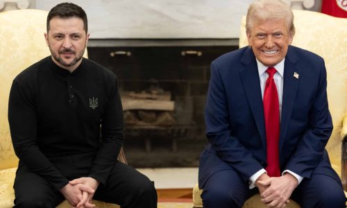 טראמפ וזלנסקי. צילום: הבית הלבן