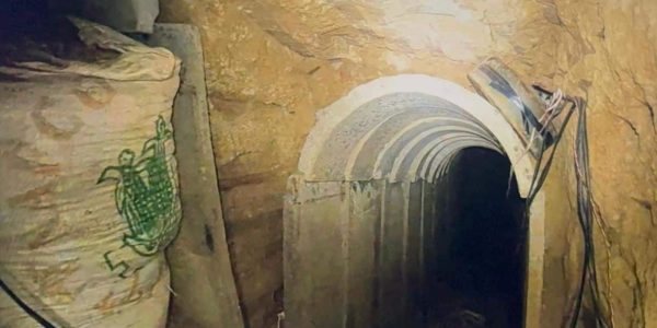 פיר המנהרה. צילום: דו"צ