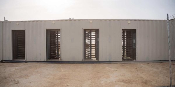 נקז "רגבים" במעבר רפיח. צילום: דו"צ