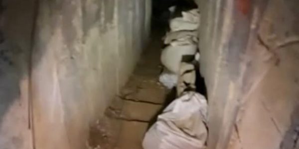 אחת המנהרות שאותרו. צילום: דו"צ