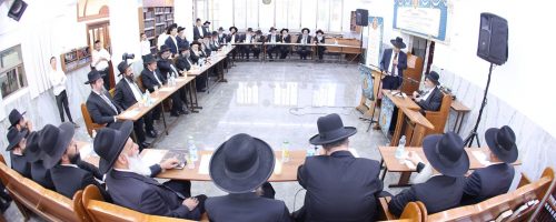 הכינוס לע"נ חכם שלום הכהן זצוק"ל // צילום: דוד ארזני