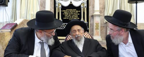 הגאון רבי שמעון בעדני בישיבת תורת דוד