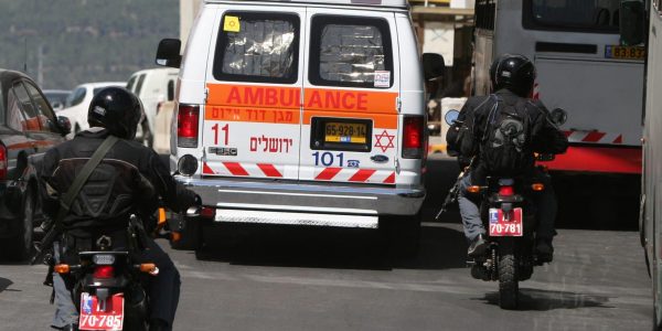 אמבולנס צילום פלאש 90