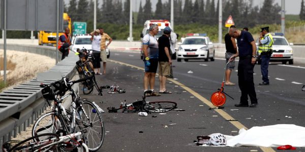 תאונת דרכים קשה בין רוכב אופניים לרכב חולף (אילוסטרציה) | צילום: צילום אדי ישראל / פלאש90
