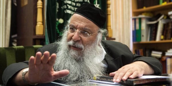 הגר"ב שמואלי. צילום: אורי לנץ/פלאש 90