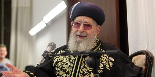 מרן הרב עובדיה יוסף זצ"ל// צילום פלאש 90