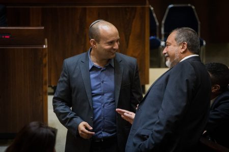 ליברמן ובנט צילום: הדס פרוש/פלאש90