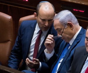 נתניהו ובנט // צילום: יונתן סינדל - Flash 90