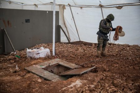 פתחה של מנהרת טרור. אילוסטרציה // צילום: פלאש 90