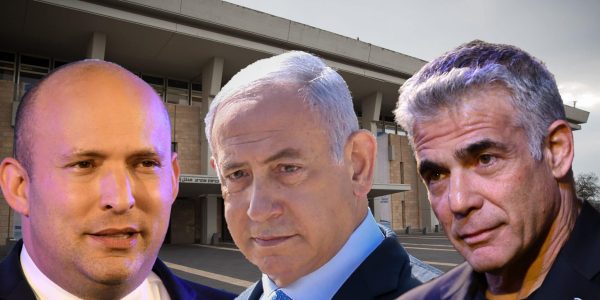 בנט לפיד ונתניהו // צילום: פלאש 90, עיבוד: אבי וולפסון