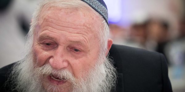הרב חיים דרוקמן//צילום: יונתן סינדל/פלאש 90