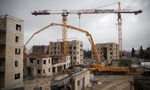 תנופת בנייה. אילוסטרציה // צילום: הדס פורוש/ פלאש 90
