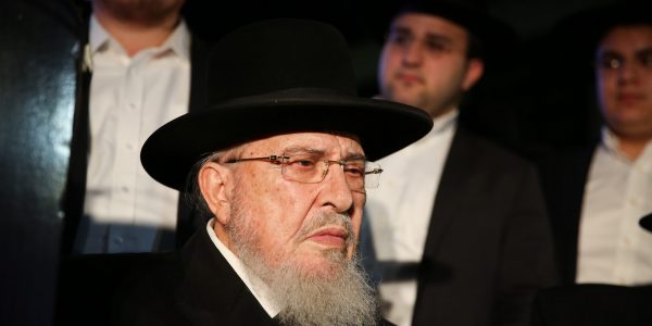 הגרב"מ אזרחי צילום דוד כהן פלאש 90