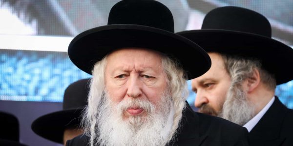 האדמו"ר מגור צילום: נועם רבקין פנטון / פלאש 90