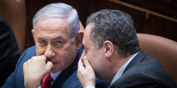 נתניהו וכץ // צילום: יונתן סינדל - Flash 90