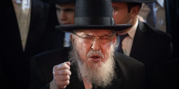 הגרב"מ אזרחי. צילום: אהרון קרון/פלאש 90