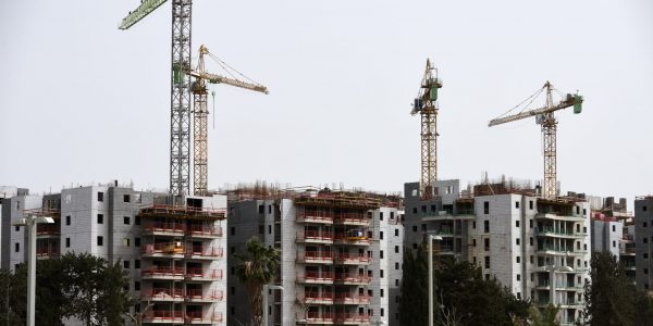 אתר בנייה. אילוסטרציה | צילום: Gili Yaari / Flash90