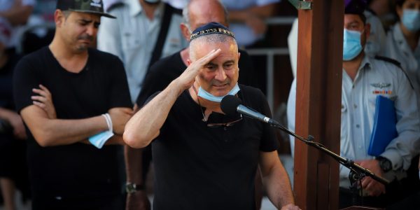 אביו של החייל עמית בן יגאל הי"ד | צילום: יוסי אלוני פלאש 90
