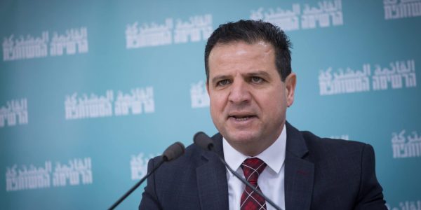 יו"ר הרשימה המשותפת איימן עודה // צילום: פלאש 90