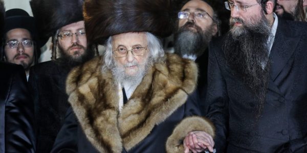 הגאב"ד הגרי"ט וייס צילום פלאש 90