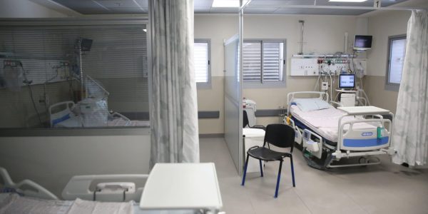 בית חולים מחלקת קורונה צילום דוד כהן פלאש 90