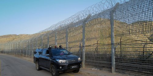 חיילים מפטרלים בגבול המשולש בין ישראל, סוריה וירדן// צילום: מיכאל גלעדי/פלאש 90