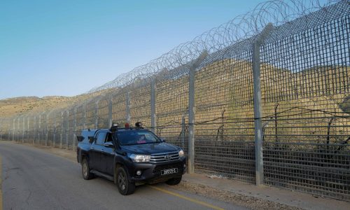 חיילים מפטרלים בגבול המשולש בין ישראל, סוריה וירדן// צילום: מיכאל גלעדי/פלאש 90