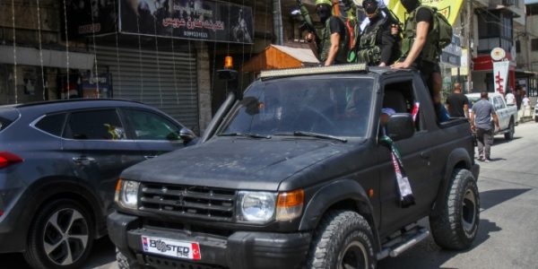 רכב חמושים  // צילום: Nasser Ishtayeh/Flash90