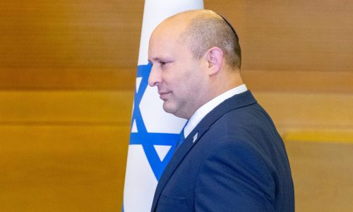 נפתלי בנט // צילום: אוליבייה פיטוסי/FLASH90