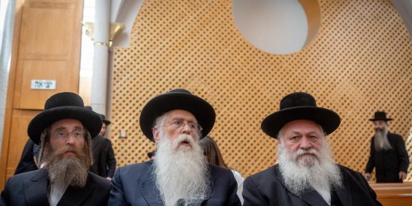 גולדקנופף ופרוש צילום: יונתן זינדל/פלאש 90
