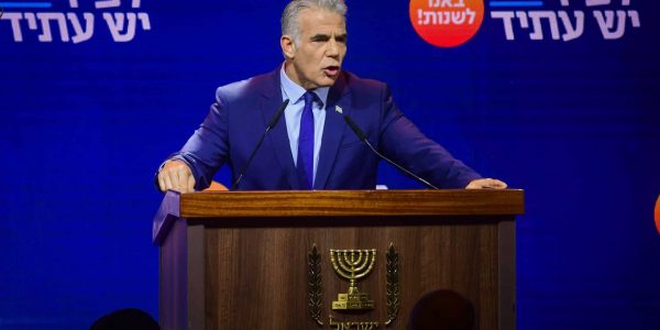 יאיר לפיד. צילום: אבשלום ששוני/פלאש 90