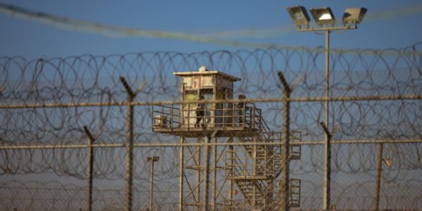 כלא קציעות. צילום: נתי שוחט / פלאש 90