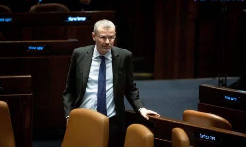 יריב לוין. צילום: יונתן זינדל / פלאש 90