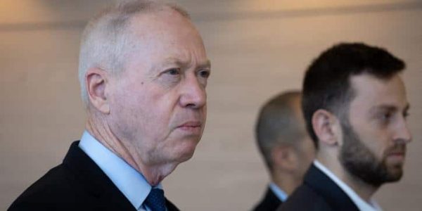 יואב גלנט. צילום: יונתן זינדל, פלאש 90