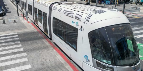 הרכבת הקלה בגוש דן. צילום: עומר פיכמן/פלאש 90