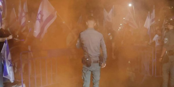 הפגנות השמאל האנרכיסטי. צילום: יונתן שאול/פלאש 90