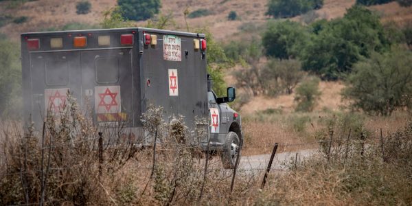 אמבולנס צה"לי. צילום: אייל מרגולין/פלאש 90