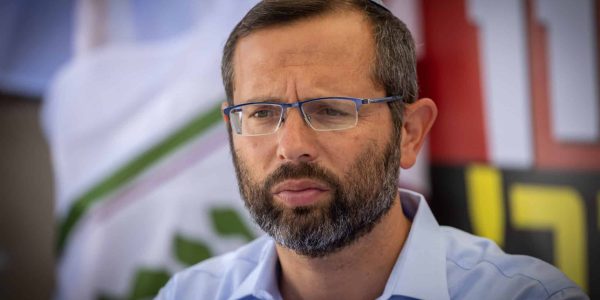 ראש מועצת בנימין ישראל גנץ. צילום: יונתן זינדל/פלאש 90