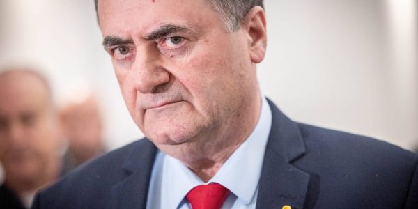 שר החוץ ישראל כ"ץ. צילום: חיים גולדברג/פלאש 90