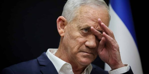 ירוץ לנשיאות? יו"ר כחול לבן, בני גנץ. צילום: חיים גולדברג/פלאש 90
