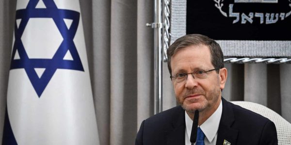 נשיא המדינה יצחק הרצוג. צילום: אריה לייב אברמס/פלאש 90