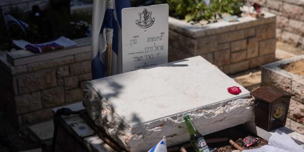 מצבתו של הקדוש ישראל יודקין הי"ד. צילום: חיים גולדברג/פלאש 90