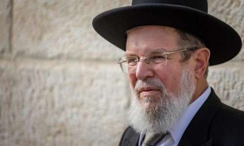 הרב הראשי לישראל הגאון רבי קלמן בר. צילום: חיים גולדברג/פלאש 90