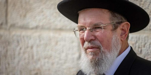 הרב הראשי לישראל הגאון רבי קלמן בר. צילום: חיים גולדברג/פלאש 90
