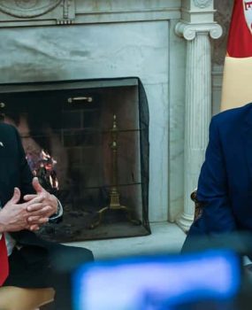 נתניהו וטראמפ בחדר הסגלגל. צילום: לירי אגמי/פלאש 90