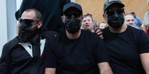 לוחמי כח 100 בדיון בבג"ץ
צילום: יונתן סינדל פלאש 90