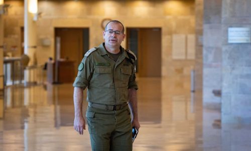 גופמן. צילום: יונתן זינדל/פלאש 90