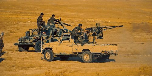 יצטרפו? המורדים הכורדים בסוריה. צילום: טוויטר רשמי