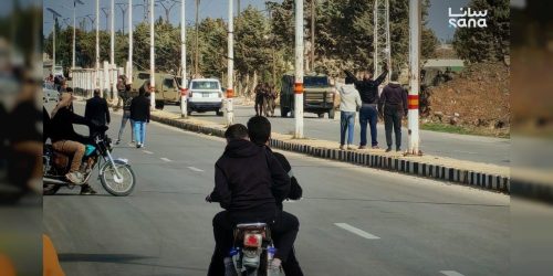 זירת האירוע בסוריה